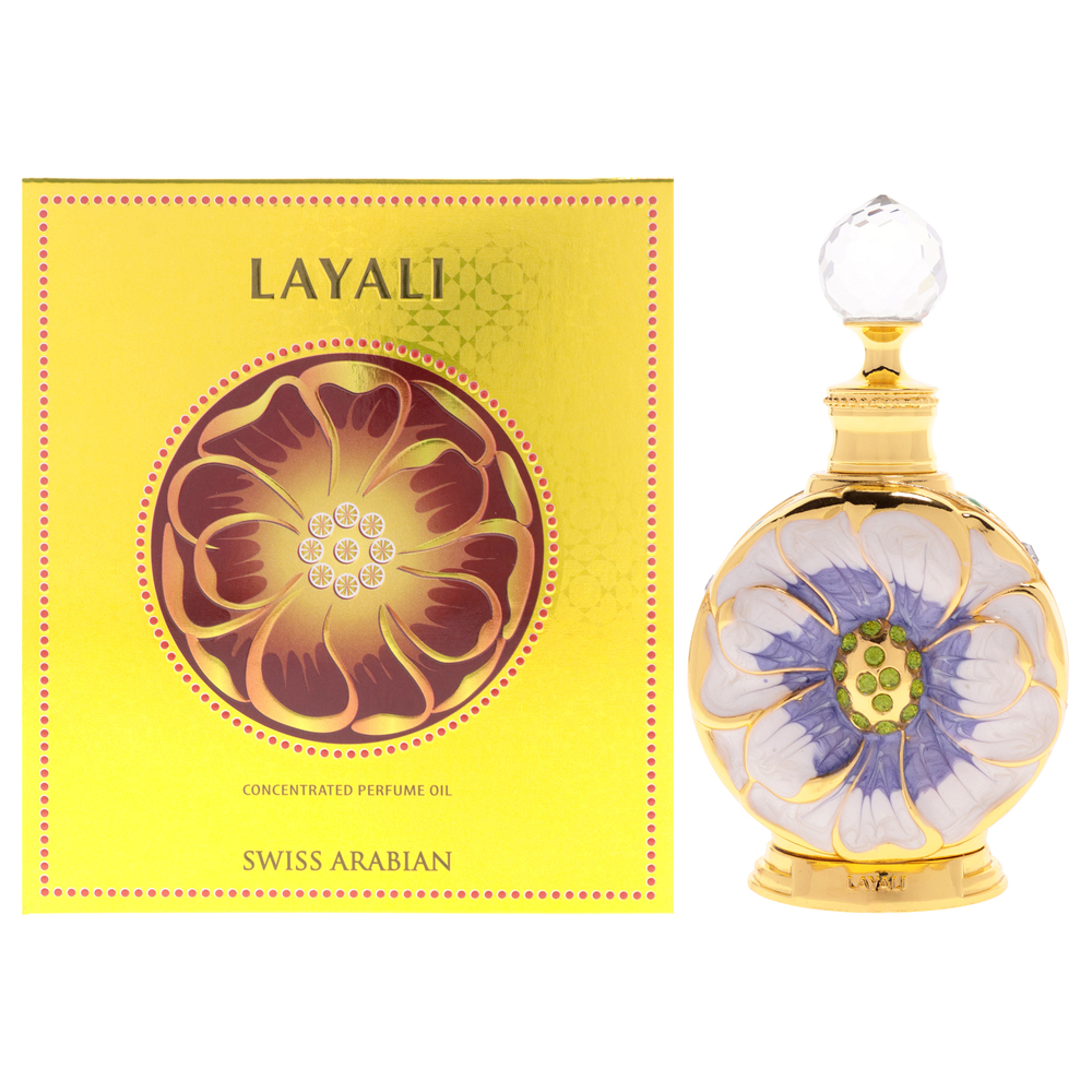 Layali BY Swiss Arabian for Women 0.5 oz Parfum Oil